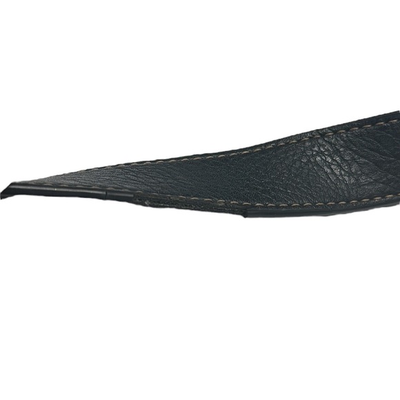 BOC Born Concepts Black Brown Faux Leather Front Buckle Cross Body Purse 11"x9" - Picture 11 of 12